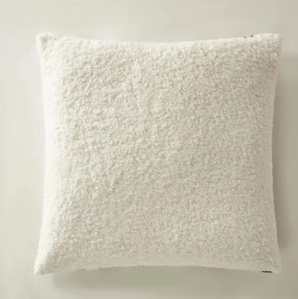 Zebra Boucle Pillow 22"