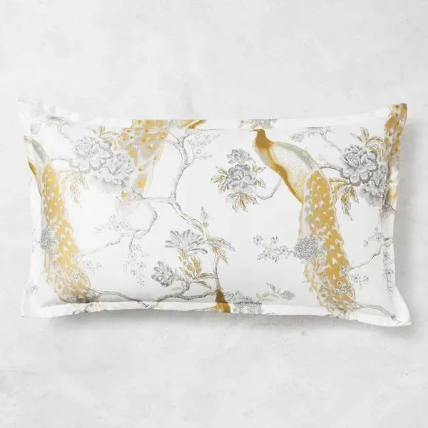 Pavo Bedding - Ivory/Gold