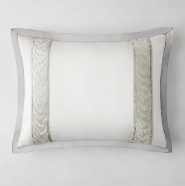 Gianna Frame Bedding - Silver