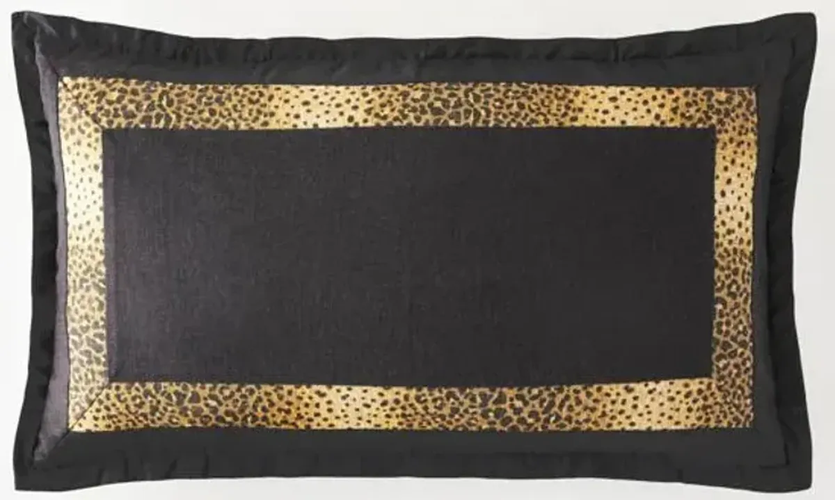 Selena Frame Bedding - Black