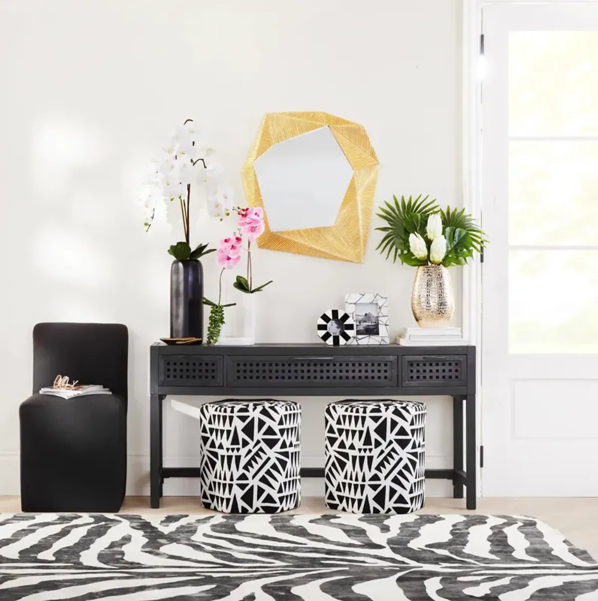 Nikki Chu - Zendaya Rug - Charcoal