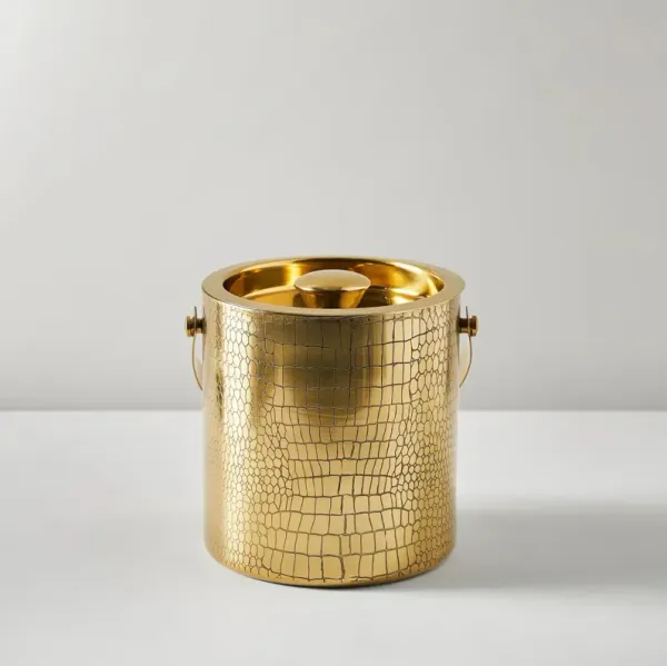 Croc Embossed Ice Bucket