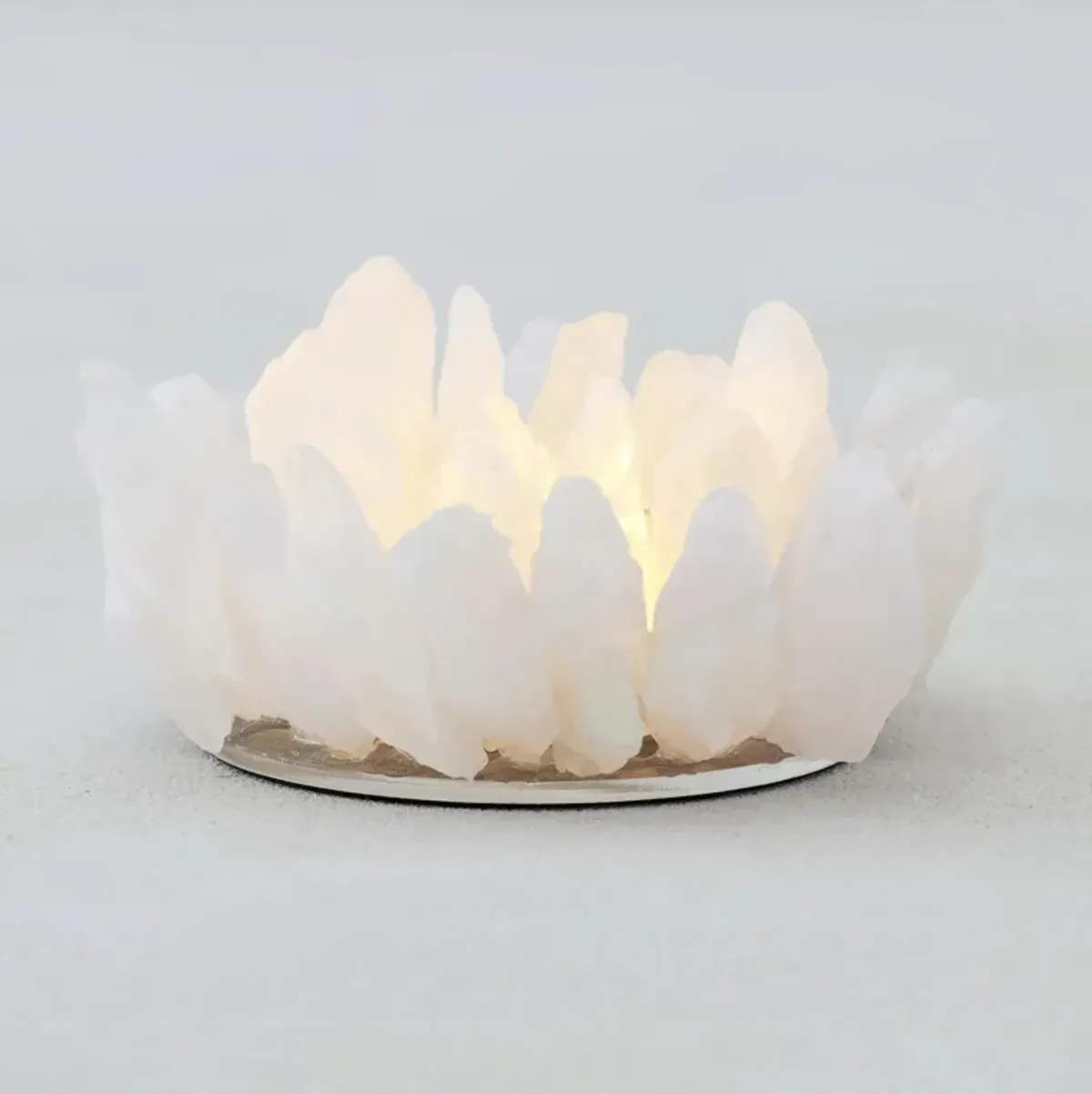 Quartz Crystal Tealight