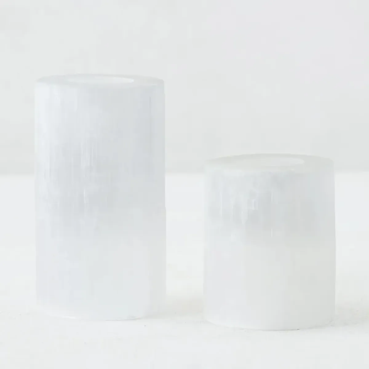 Selenite Votive