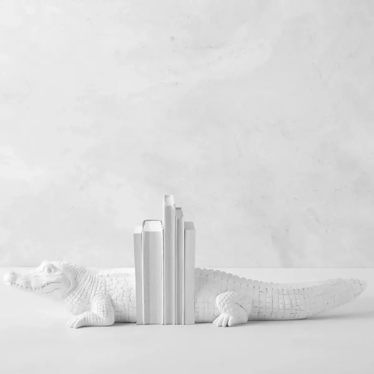 Alligator Bookends