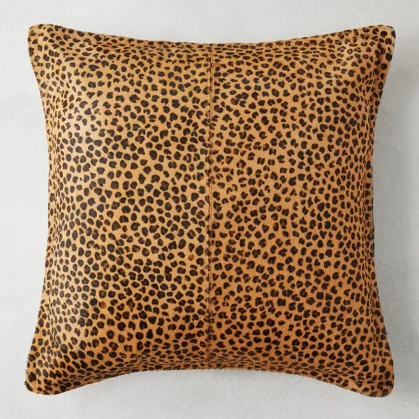 Avril Pillow 20" - Caramel/Black