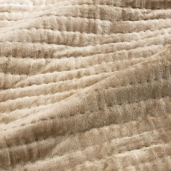 Mardon Velvet Bedding - Champagne