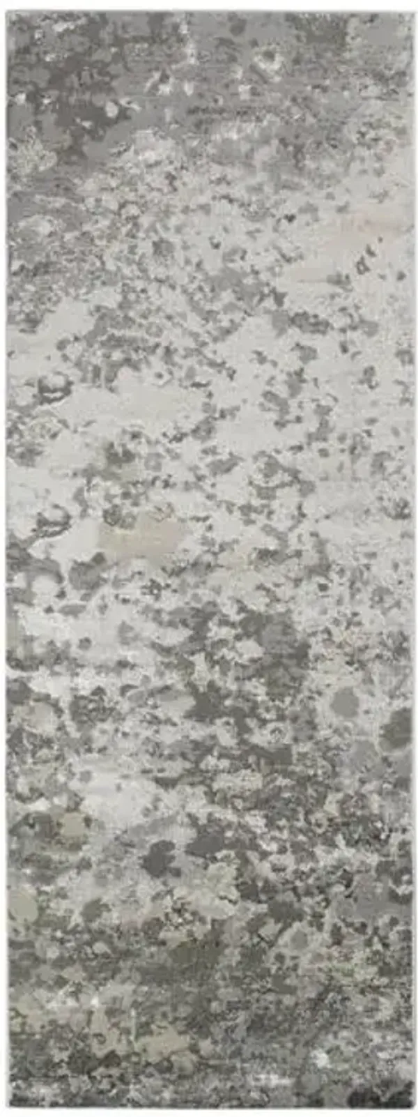 Mercury Rug - Silver