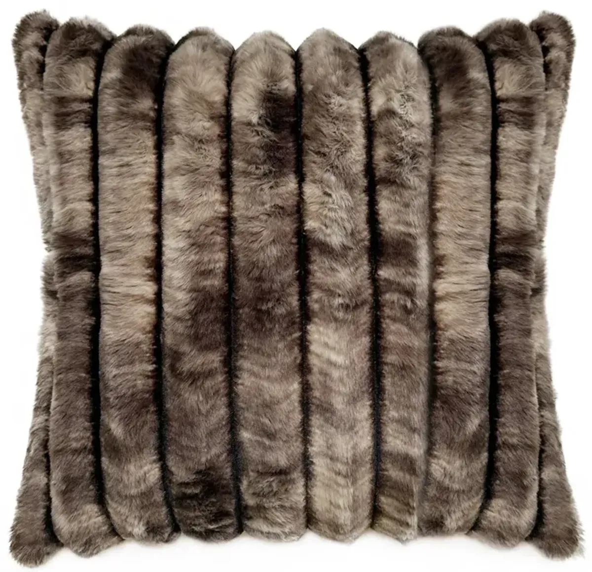 Fur Channel 20" -  Chocolate