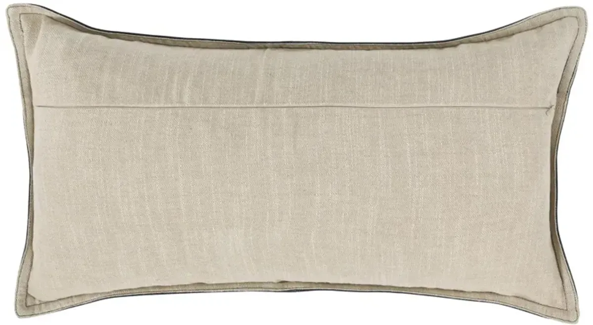 Dylan Lumbar Pillow 14" x 26" - Forest Green