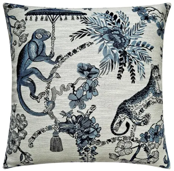 Monkey Pillow 20" - Navy