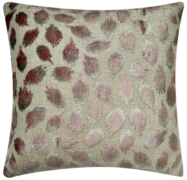 Gianna Pillow 22" - Pink/Grey