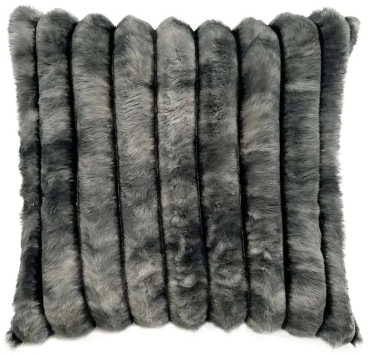 Fur Channel 20" -  Charcoal