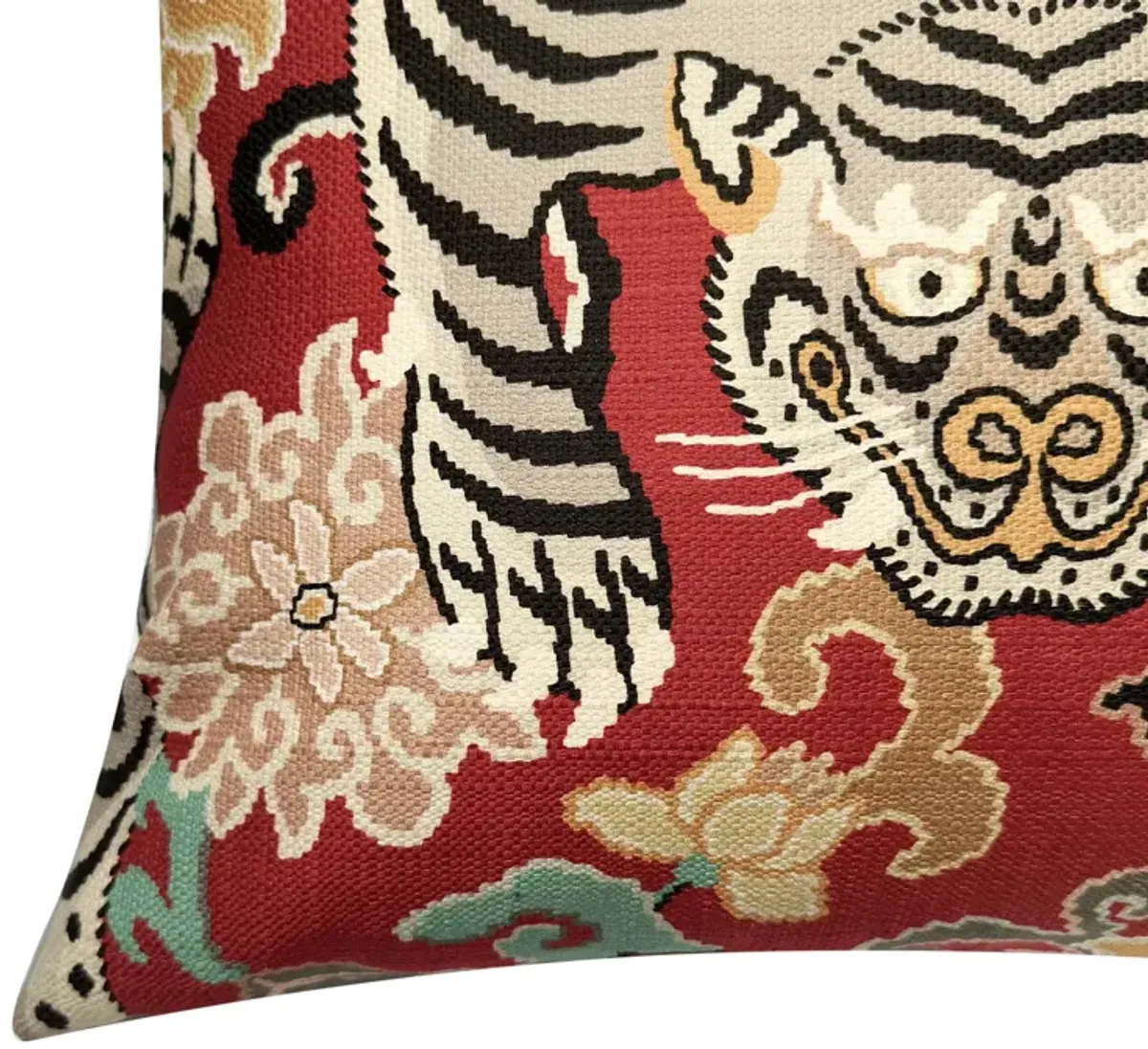 Nimer Pillow 22" - Grey/Multi