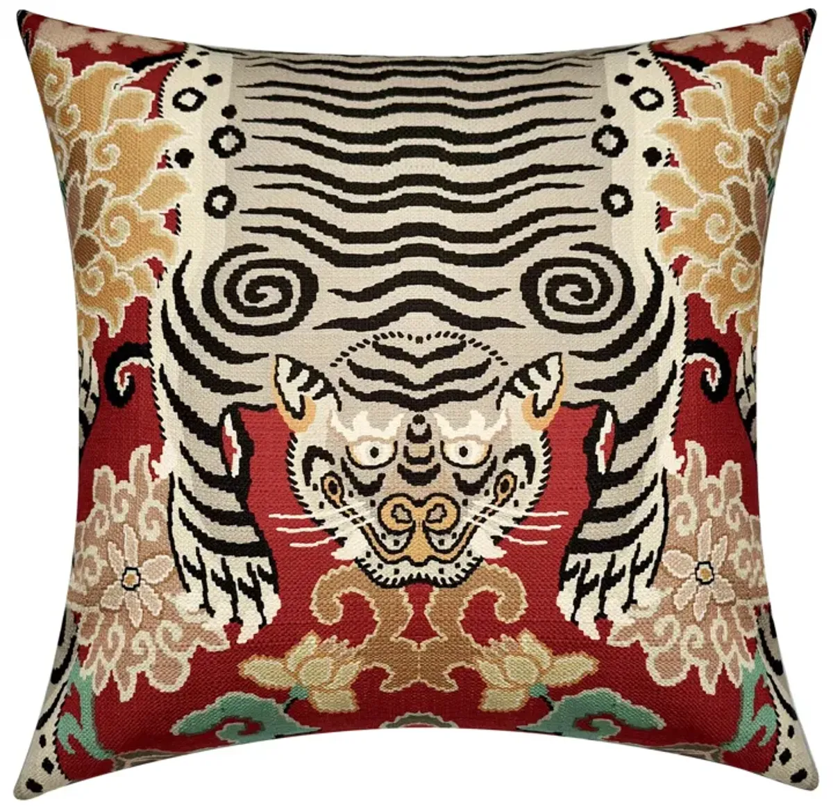 Nimer Pillow 22" - Grey/Multi