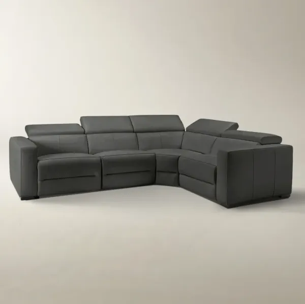 Verona Reclining Leather Sectional