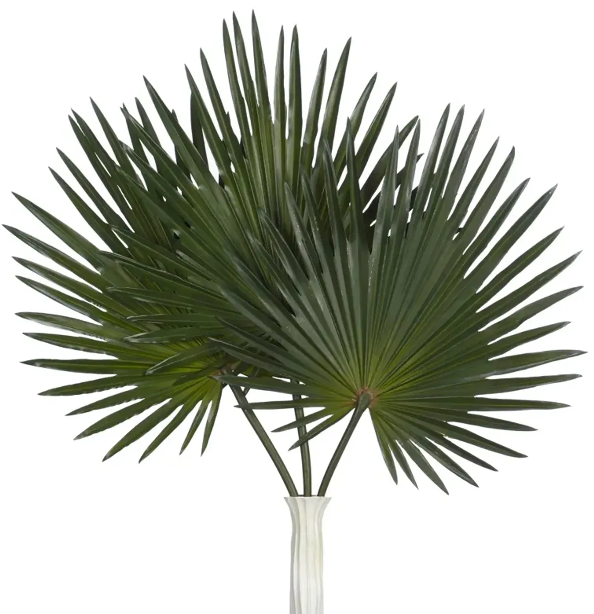 Faux Palm Stem - Set of 3