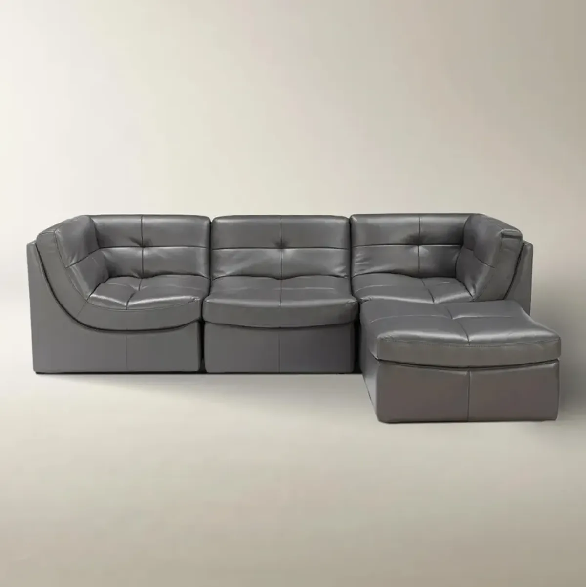 Convo Leather Sectional