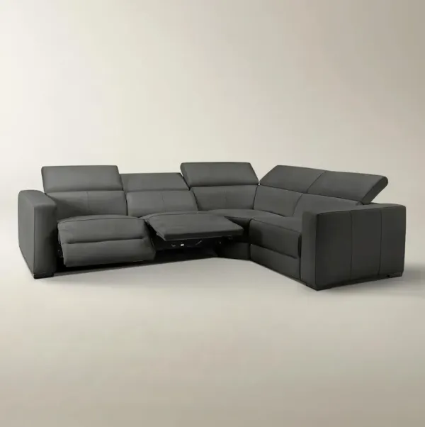 Verona Reclining Leather Sectional