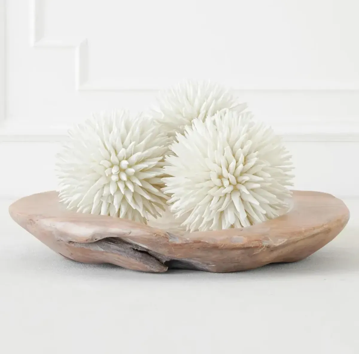 Faux Allium Sphere - Set of 3