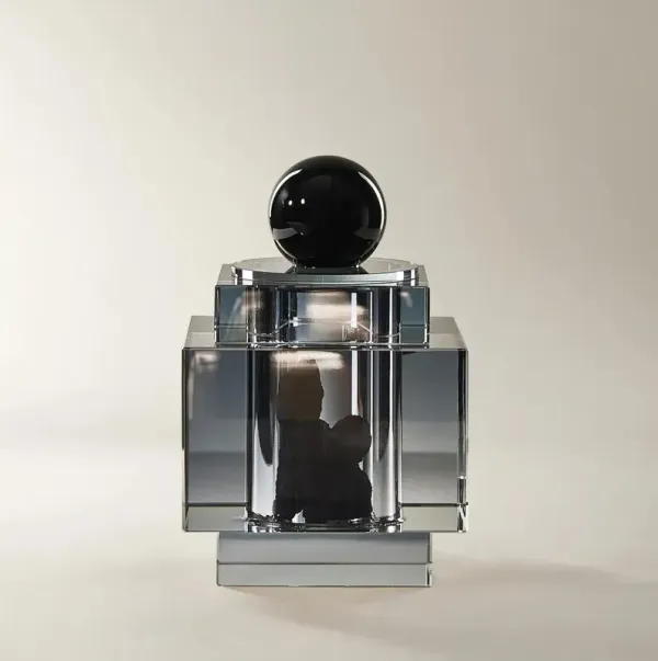 Deco Perfume Bottle - Graphite