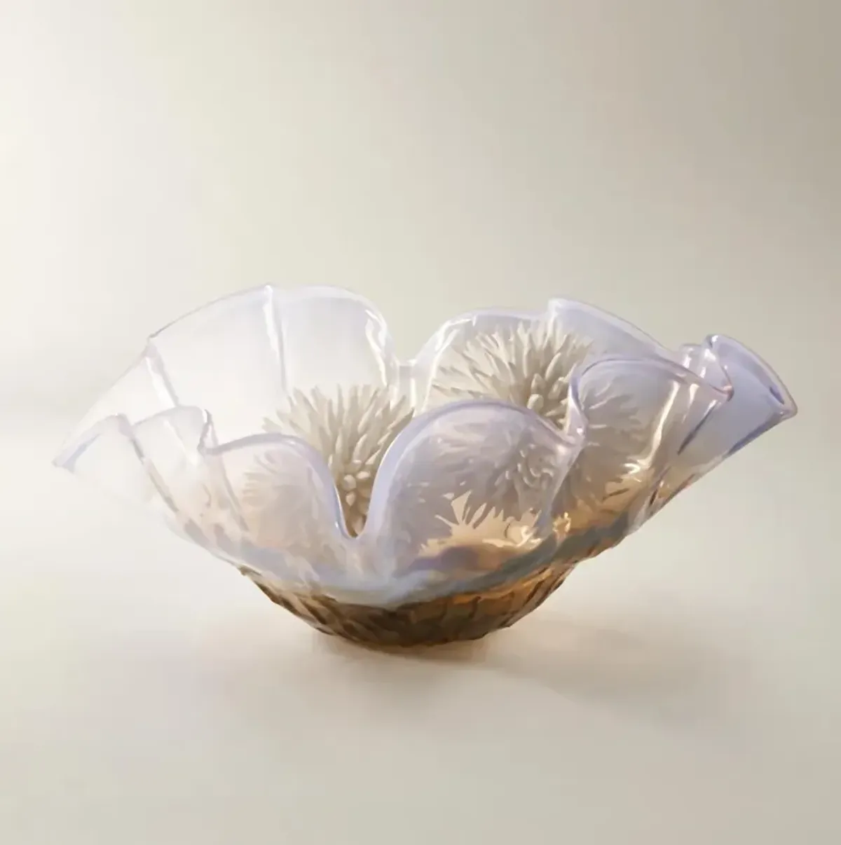 Glacier Glass Bowl