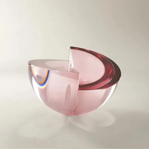 Rose' Crystal Object