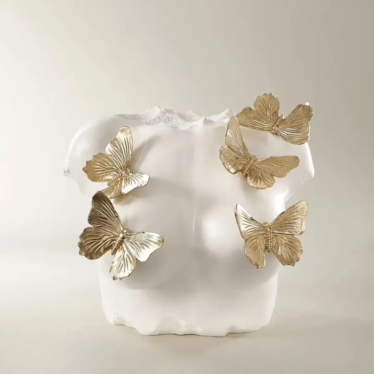 Butterfly Bust - Ivory