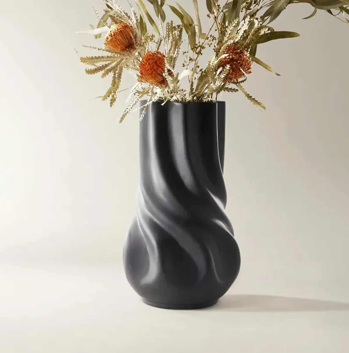 Twist Glass Vase