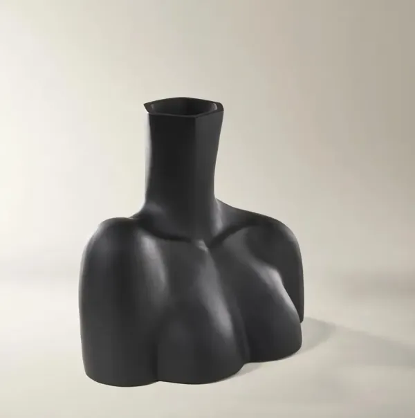 Figure Vase - Black