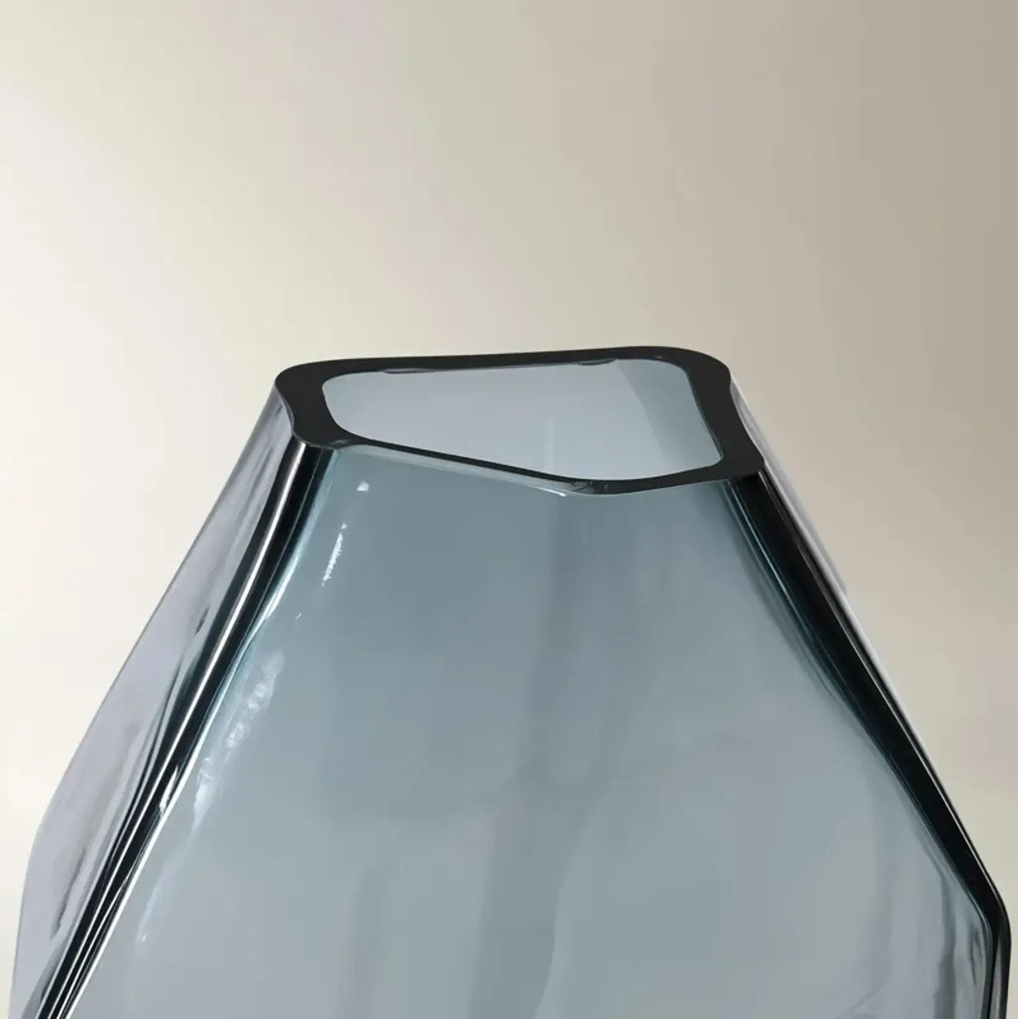 Anora Glass Vase Blue Z Gallerie | Furniture.com