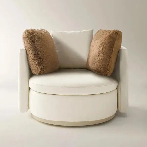 Stria Swivel Accent Chair