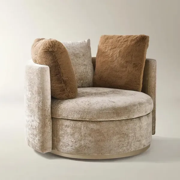 Stria Swivel Accent Chair