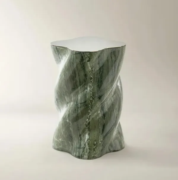 Vega Side Table (13.8") - Malachite Green