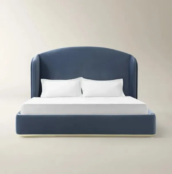 Glimmer Bed - Dusty Blue