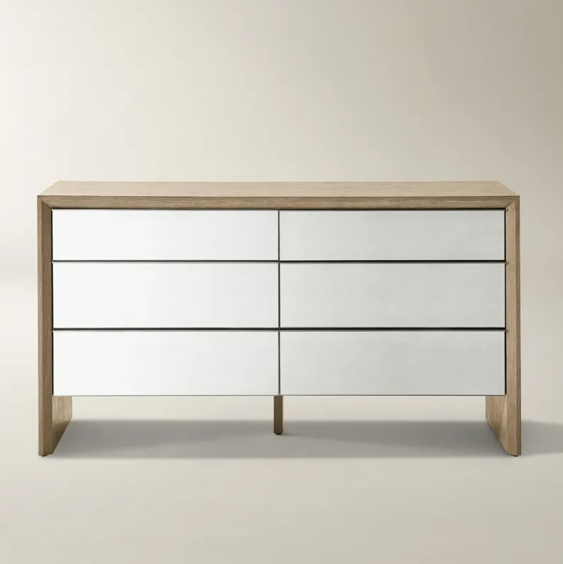 Glimmer Mirrored Dresser