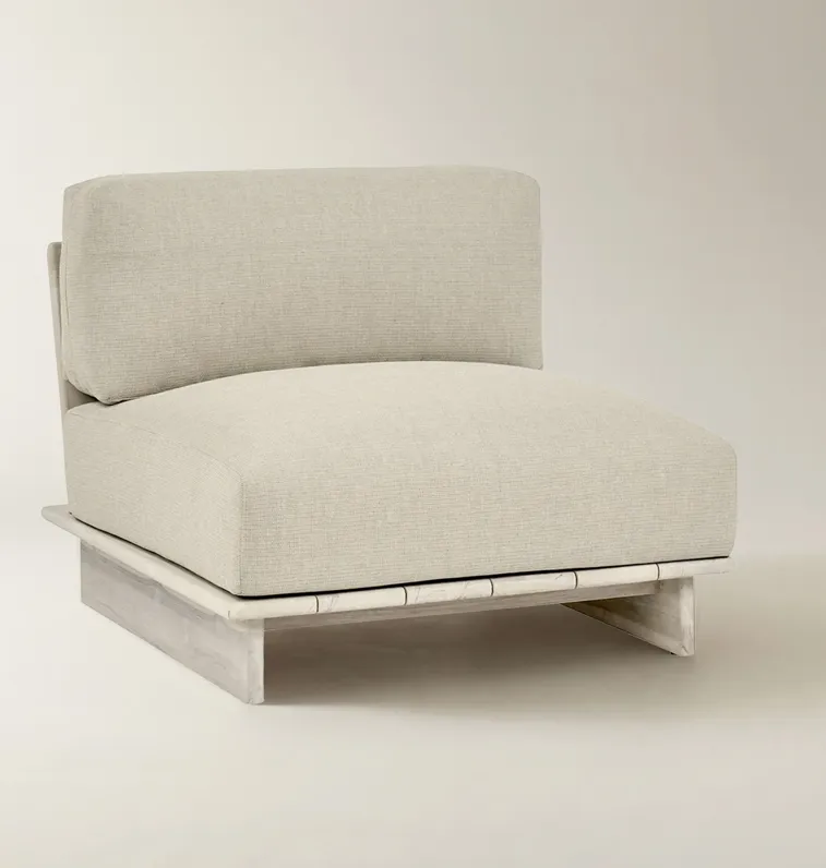 Livia Outdoor Sectional (37.8"-136") - Taupe