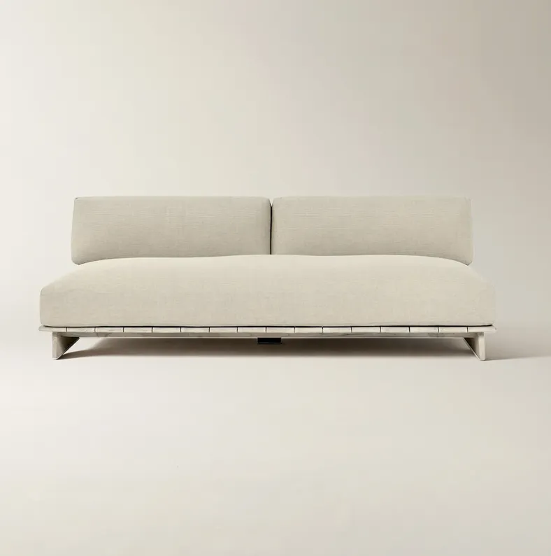 Livia Outdoor Sectional (37.8"-136") - Taupe