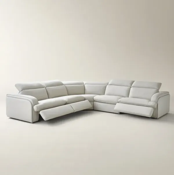 Terra  Reclining Leather Sectional