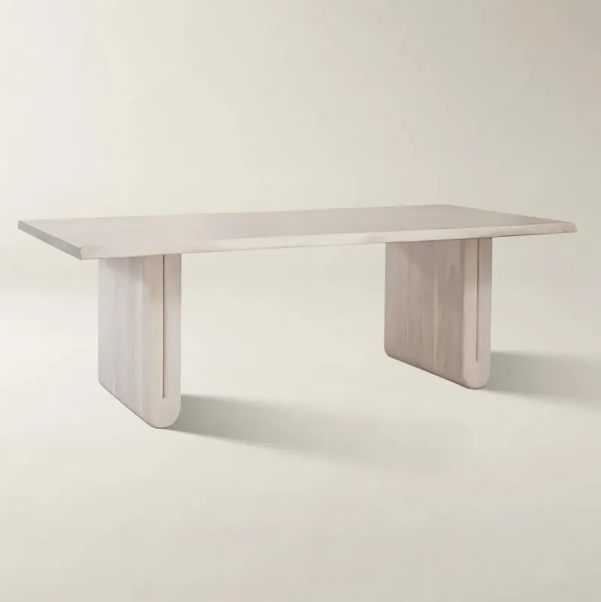 Nadia Dining Table - Whitewash