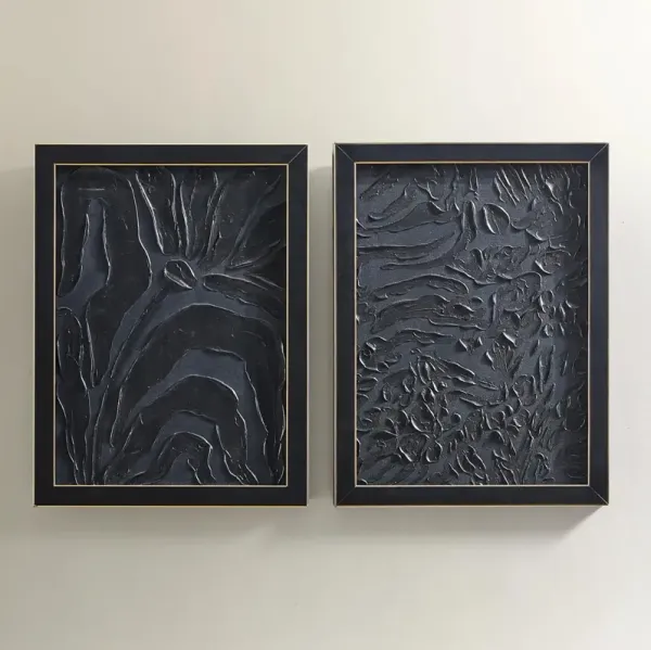 Midnight Animal Painting - Set of 2