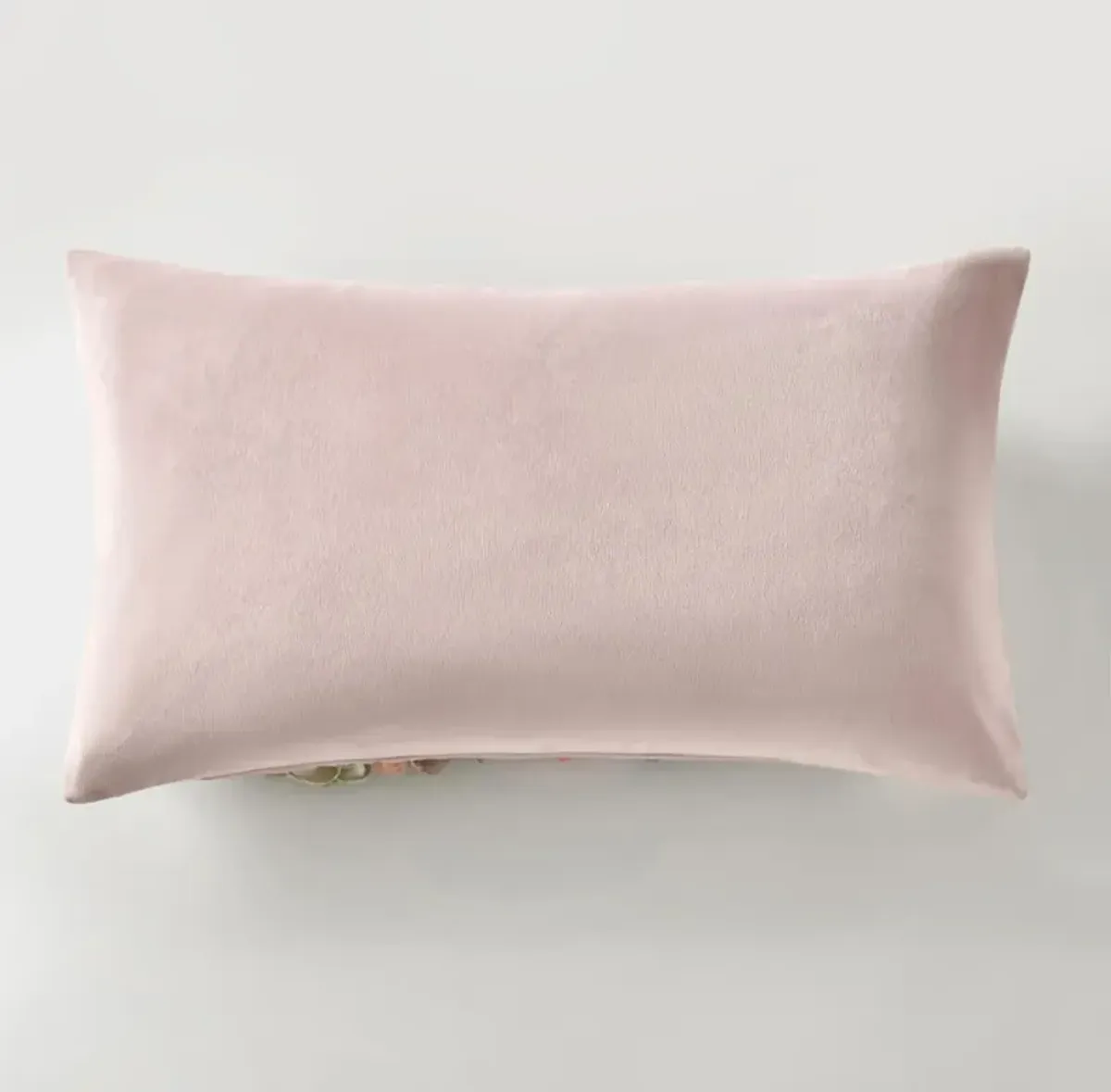 Posy Lumbar Pillow 12" x 20" - Mauve