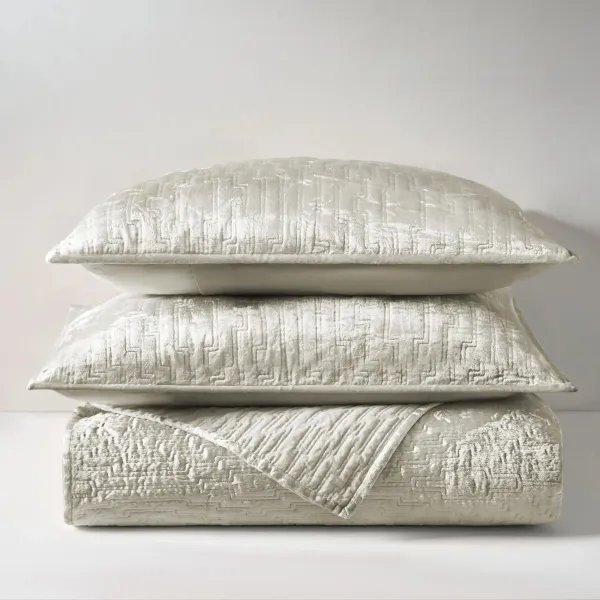 Glam Velvet Bedding - Grey
