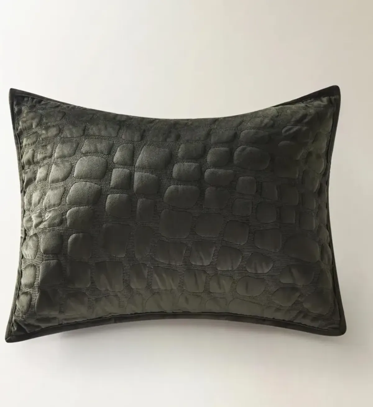 Valen Velvet Quilt Set - Black