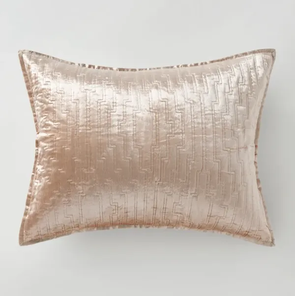 Glam Velvet Bedding - Blush