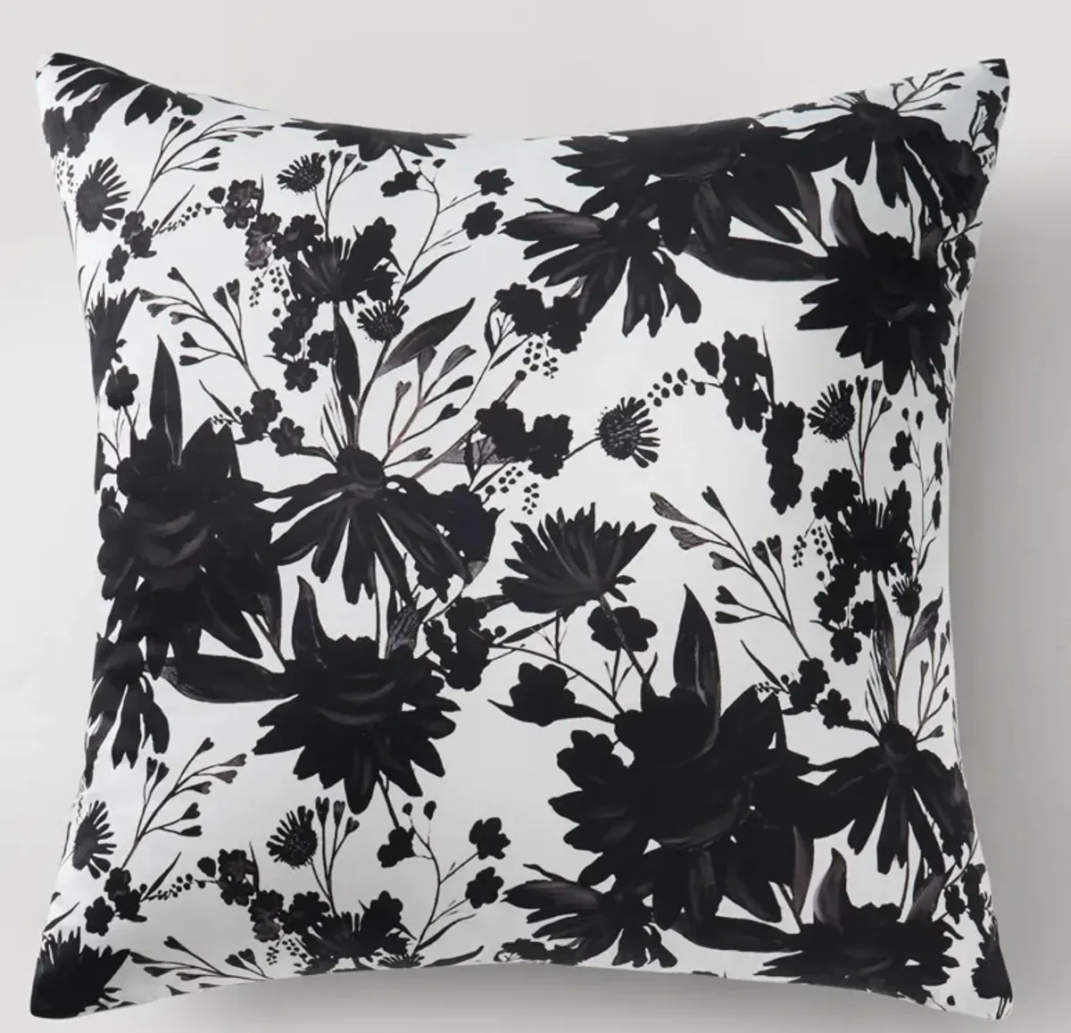 Flora Bedding Set - Black/White