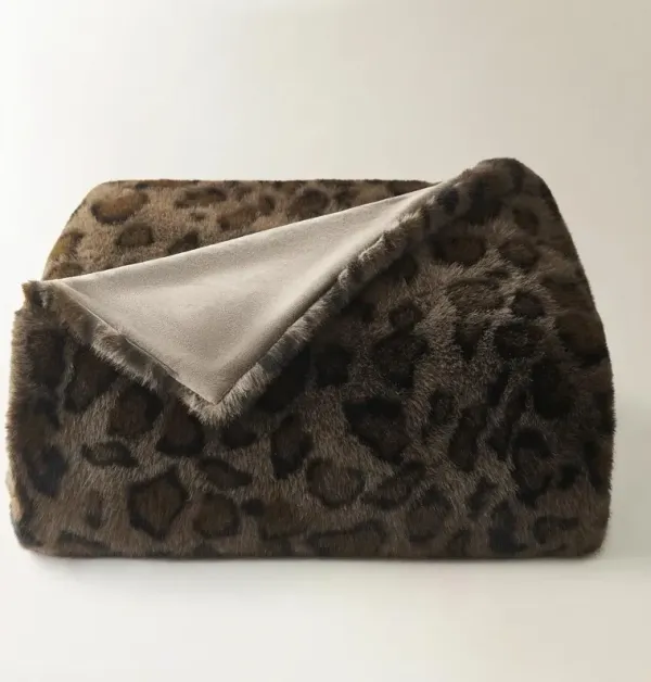 Nyx Faux Fur Throw 50" x 60"