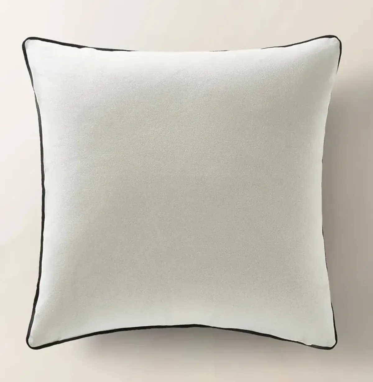 Demure Embroidered Pillow 22"