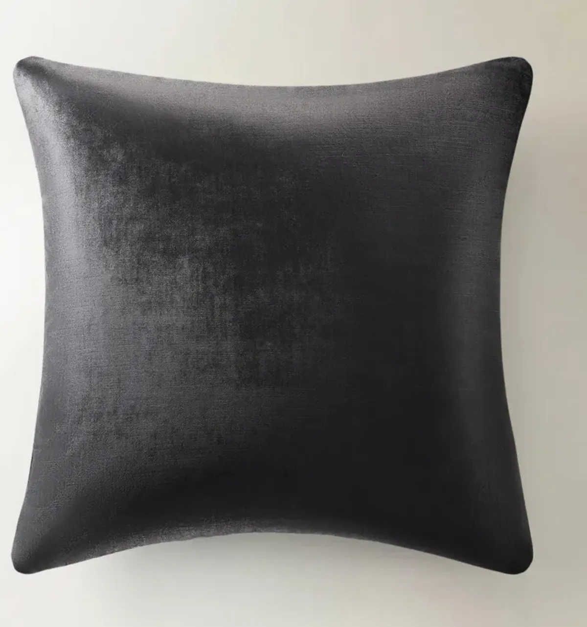 Glisten Velvet Pillow 22" - Black