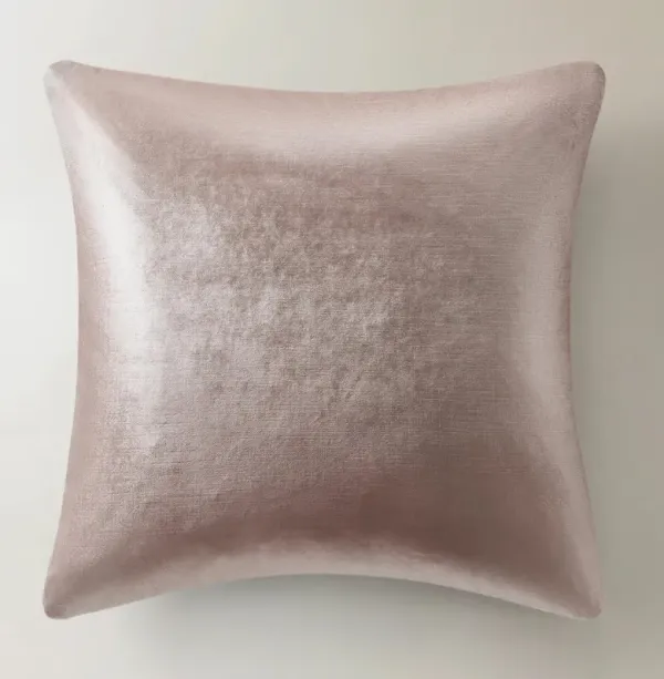 Glisten Velvet Pillow 22" - Dusty Rose
